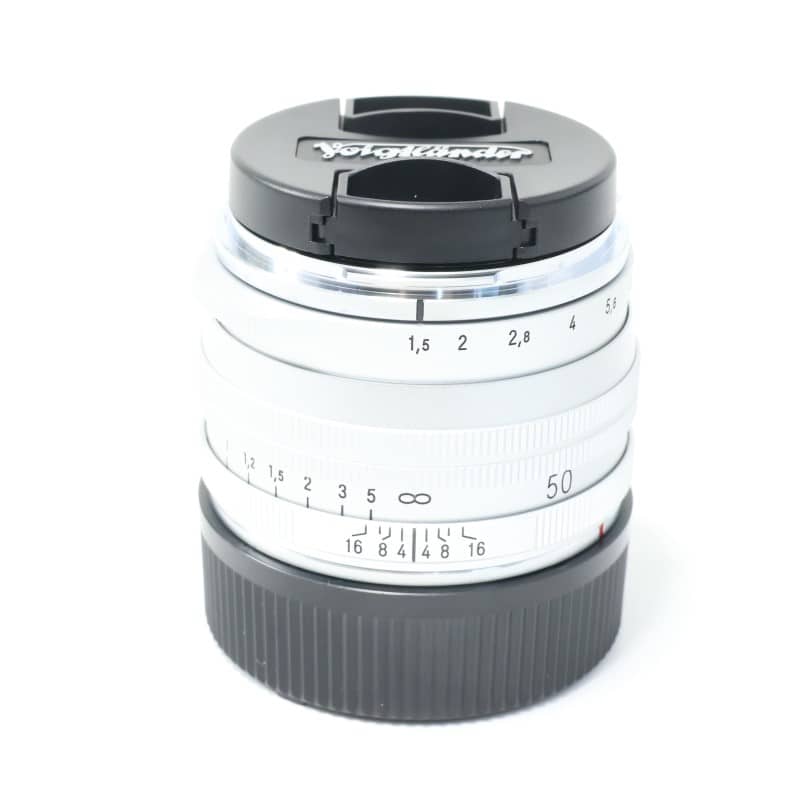 NOKTON vintage line 50mm F1.5 Aspherical Ⅱ VM シルバー MC