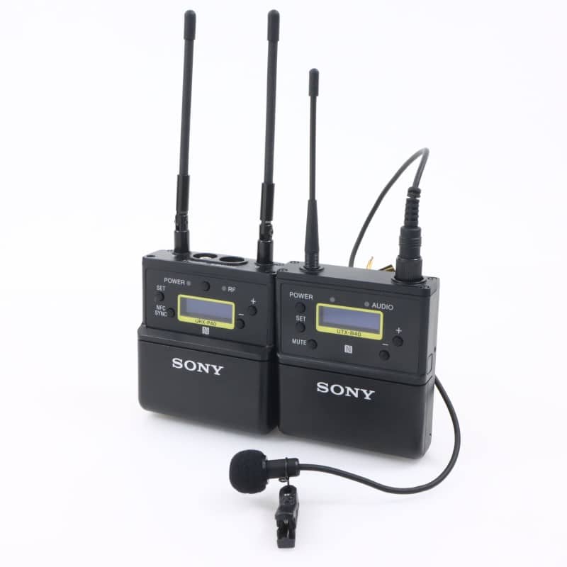 UWP-D21 B帯アナログワイヤレスマイクロホンパッケージ