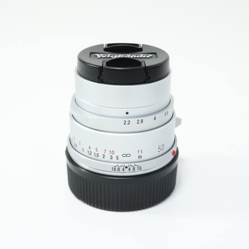 COLOR-SKOPAR 50mm F2.2 VM シルバー