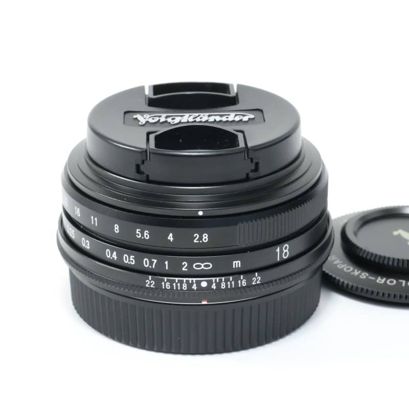 COLOR-SKOPAR 18mm F2.8 Aspherical ブラック X-mount