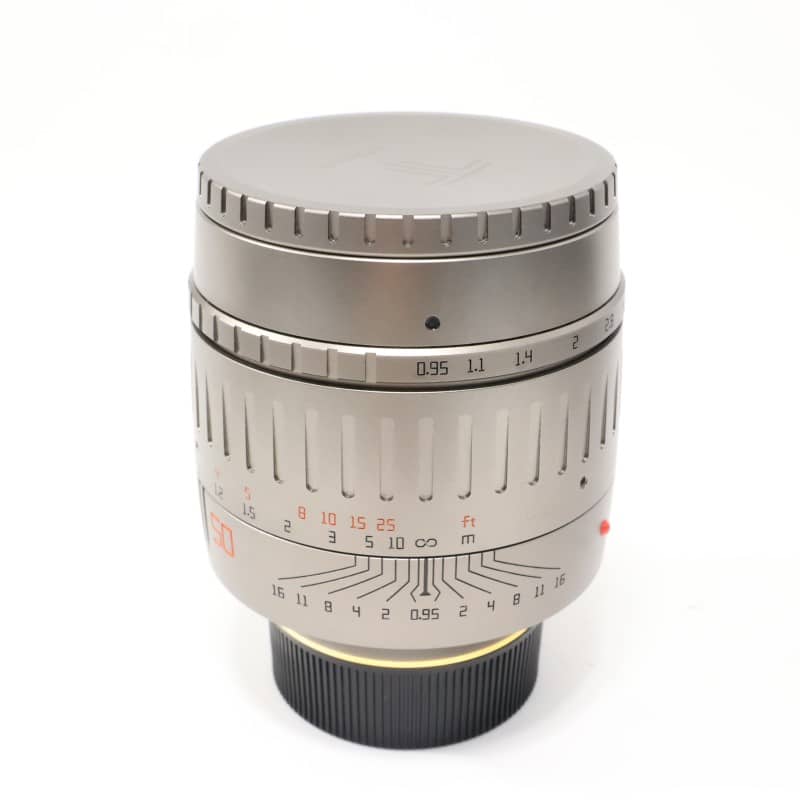 TTArtisan 50mm f/0.95 ASPH ライカM チタンカラー