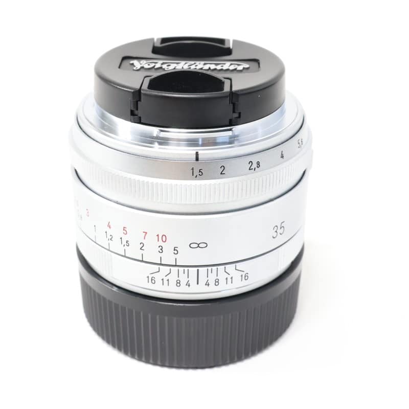 NOKTON Vintage Line 35mm F1.5 Aspherical Type II VM シルバー