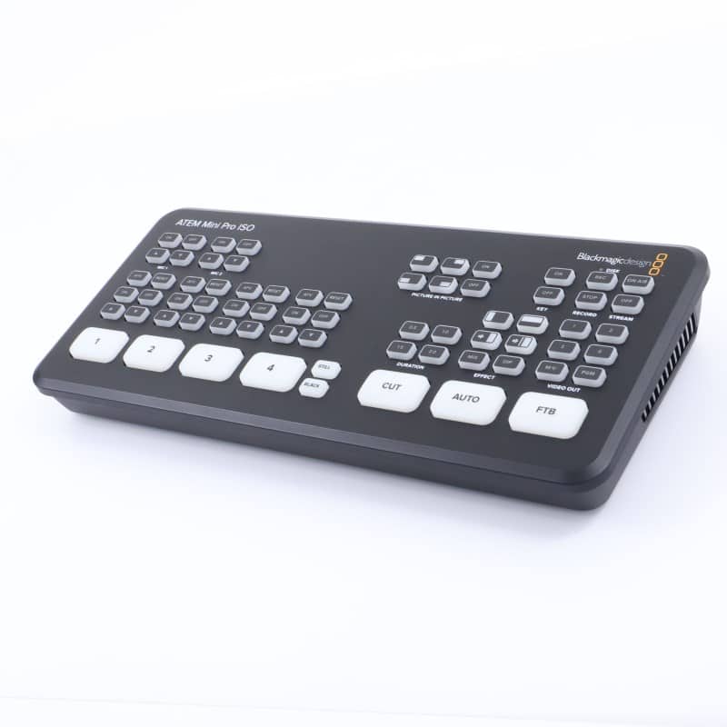 Blackmagic Design ATEM Mini Pro ISO AB-ランク 中古｜フジヤカメラ