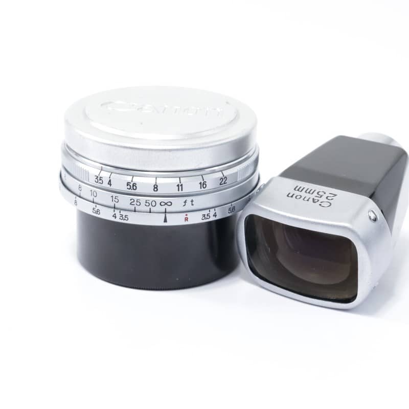 Canon キヤノン 25mm F3.5 Lマウント Bランク 中古｜フジヤカメラ