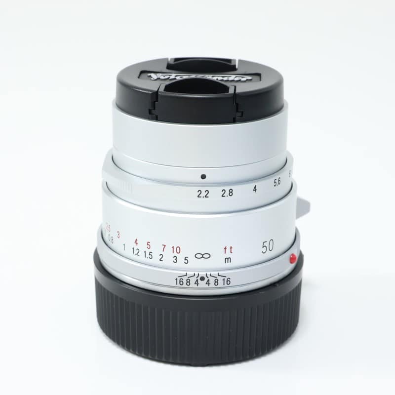 COLOR-SKOPAR 50mm F2.2 VM シルバー