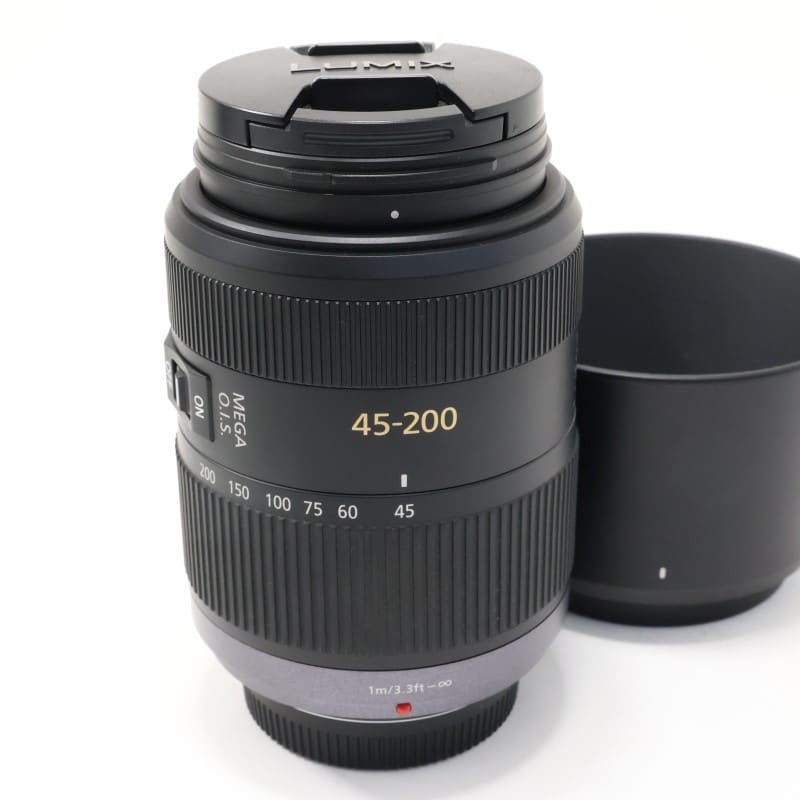 LUMIX G VARIO 45-200mm/F4.0-5.6/MEGA O.I.S. グレー H-FS045200