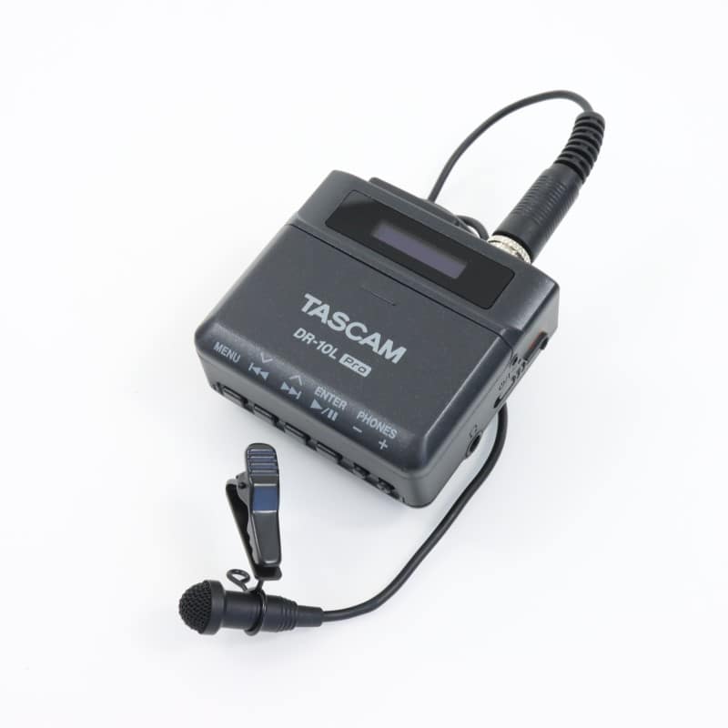 DR-10L Pro [32-Bit Float Field Recorder and Lavalier Mic]