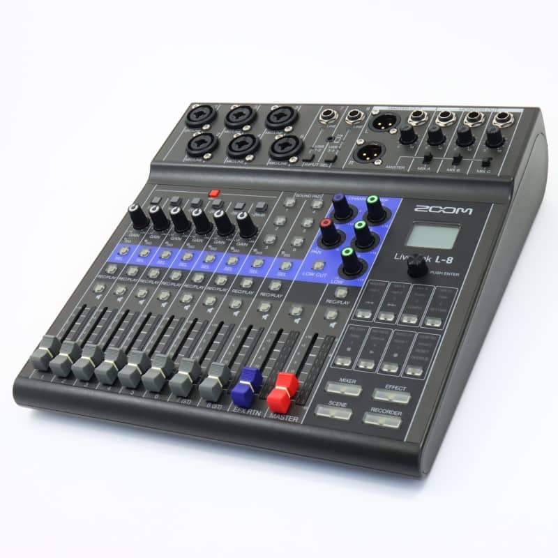 LiveTrak L-8 [デジタルミキサー/レコーダー]