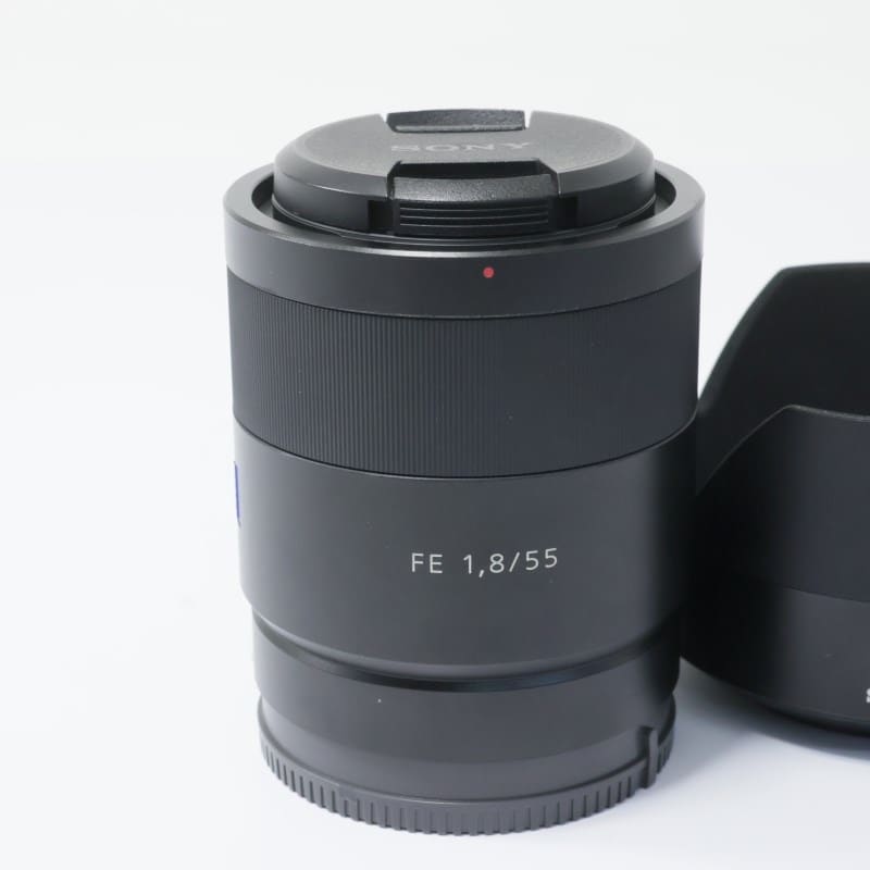 ZEISS Sonnar FE 18-55mm ZA レンズ　中古 SONY Sonnar T* FE 55mm F1.8 ZA SEL55F18Z ABランク 中古｜フジヤカメラ