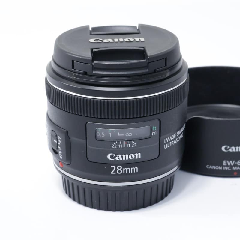 Canon EF28mm F2.8 IS USM AB+ランク 中古｜フジヤカメラ