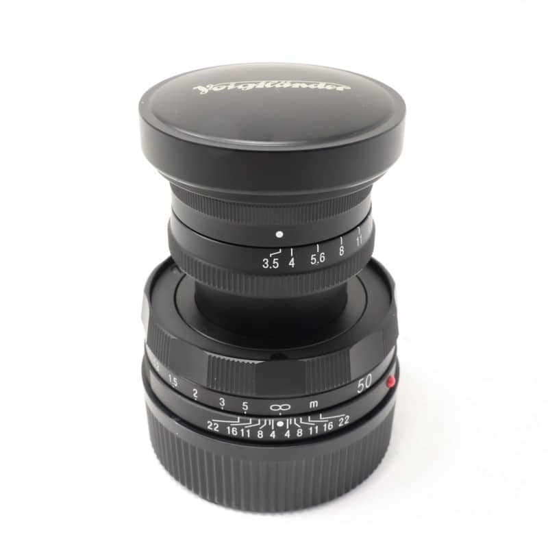 APO-LANTHAR 50mm F3.5 VM Type I マットブラックペイント