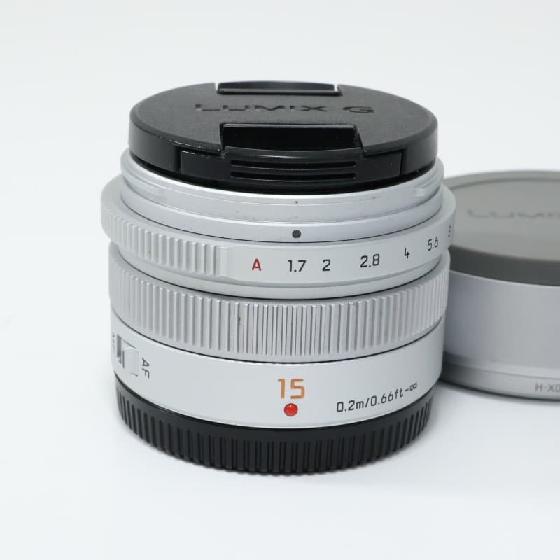 LEICA DG SUMMILUX 15mm/F1.7 ASPH. シルバー H-X015