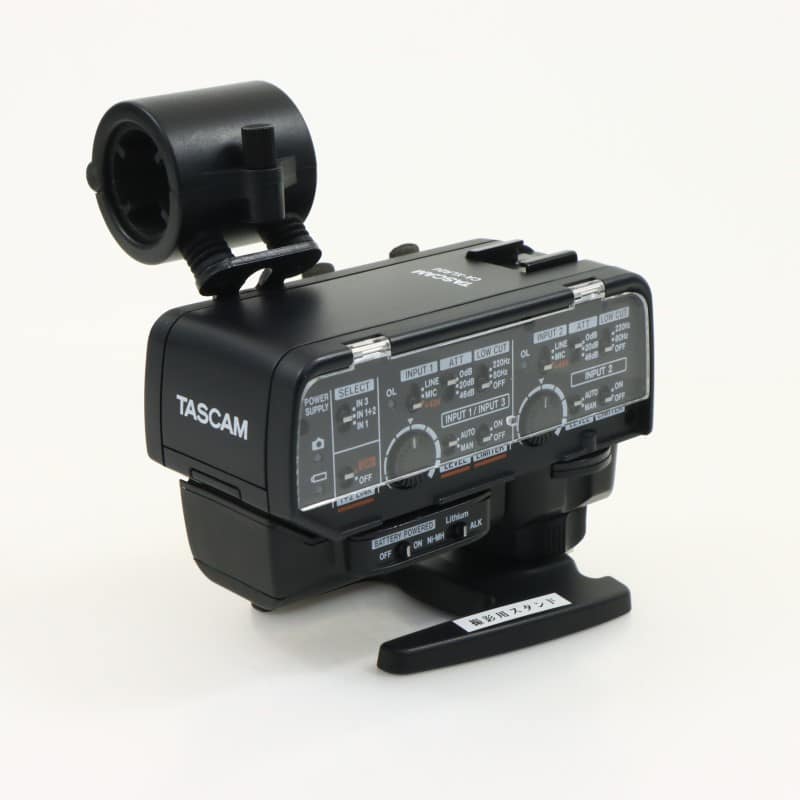 CA-XLR2d-AN [ミラーレスカメラ対応XLRマイクアダプター(アナログインターフェースキット)]