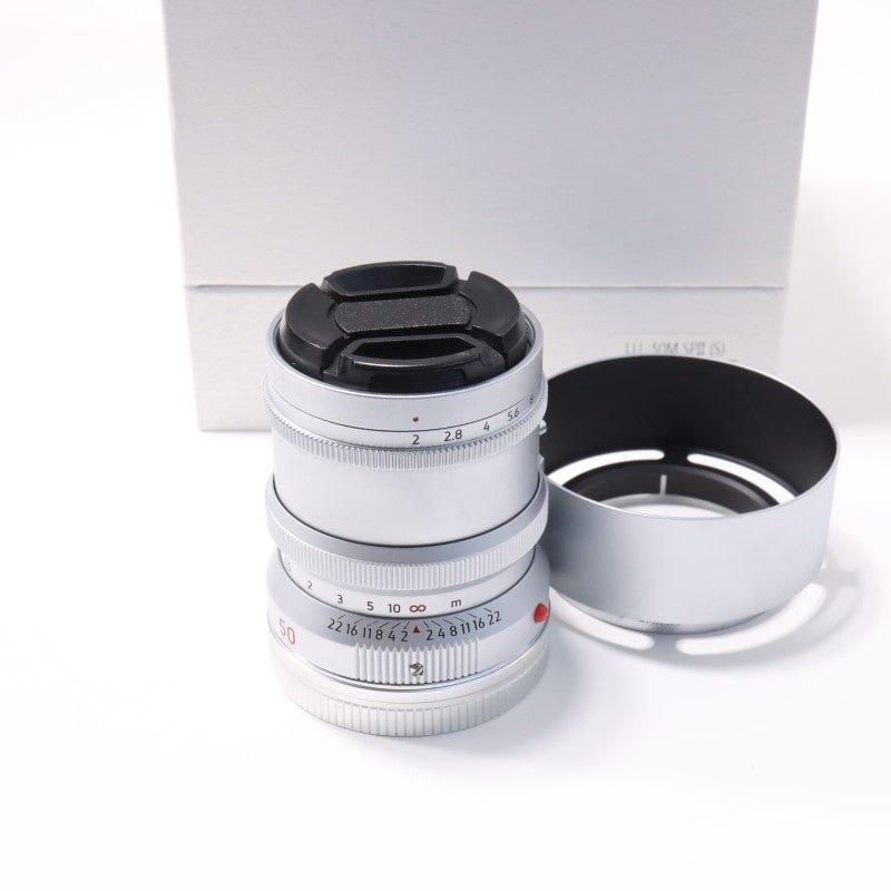 M 50mm f/2 SPII シルバー ライカMマウント LLL-50M SPII (S)