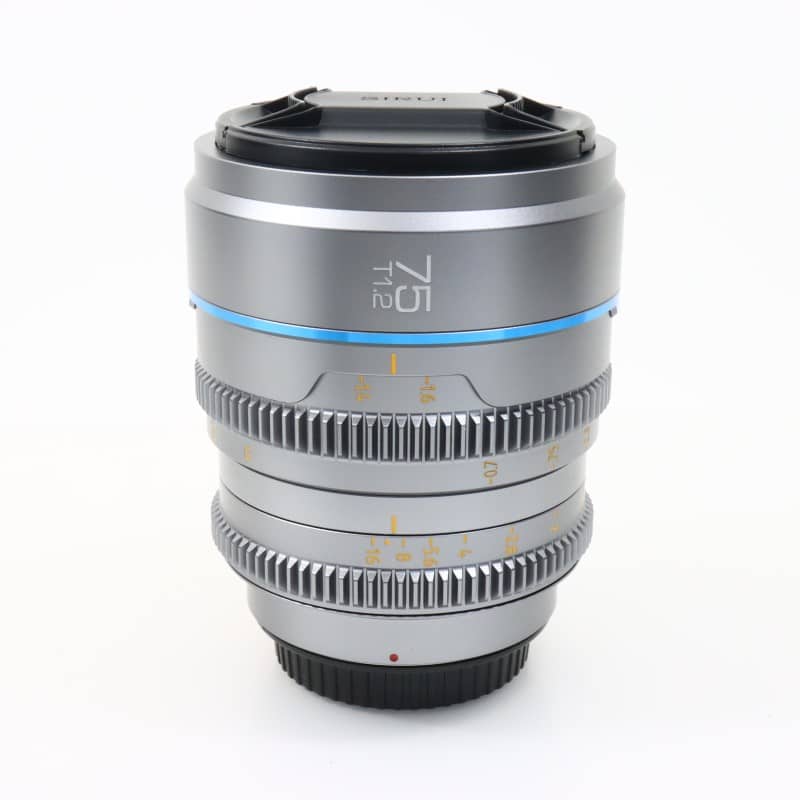 75mm T1.2 APS-C/S35 シネマレンズ E/グレー MS75E-G-JP