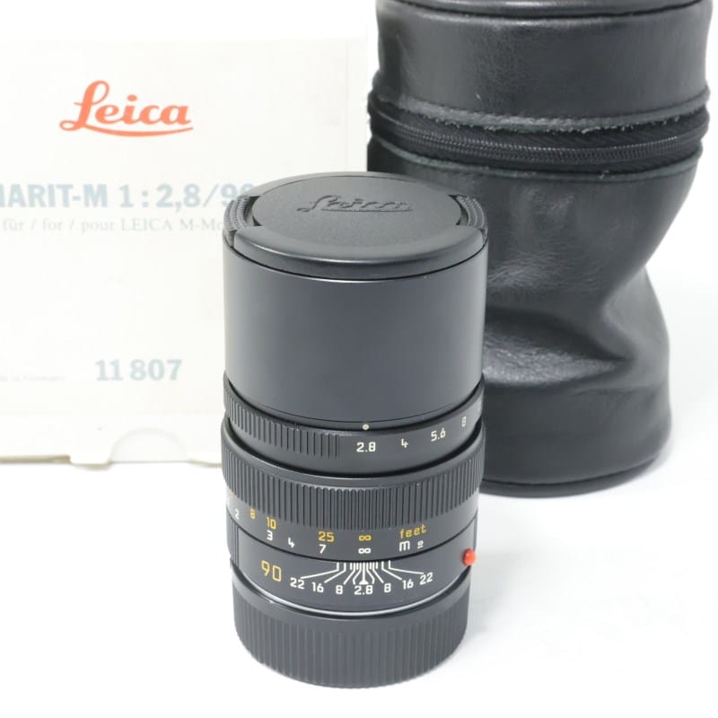 エルマリート M 90mm F2.8 新型 E46 ブラック