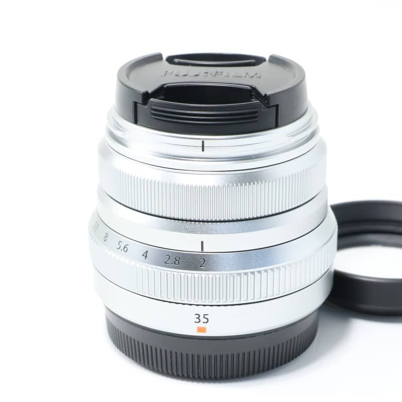 フジノンレンズ XF35mmF2 R WR シルバー