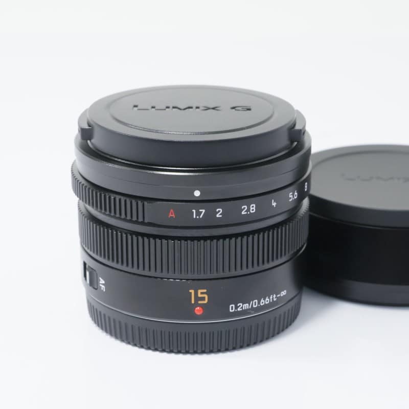 LEICA DG SUMMILUX 15mm/F1.7 ASPH. ブラック H-X015-K