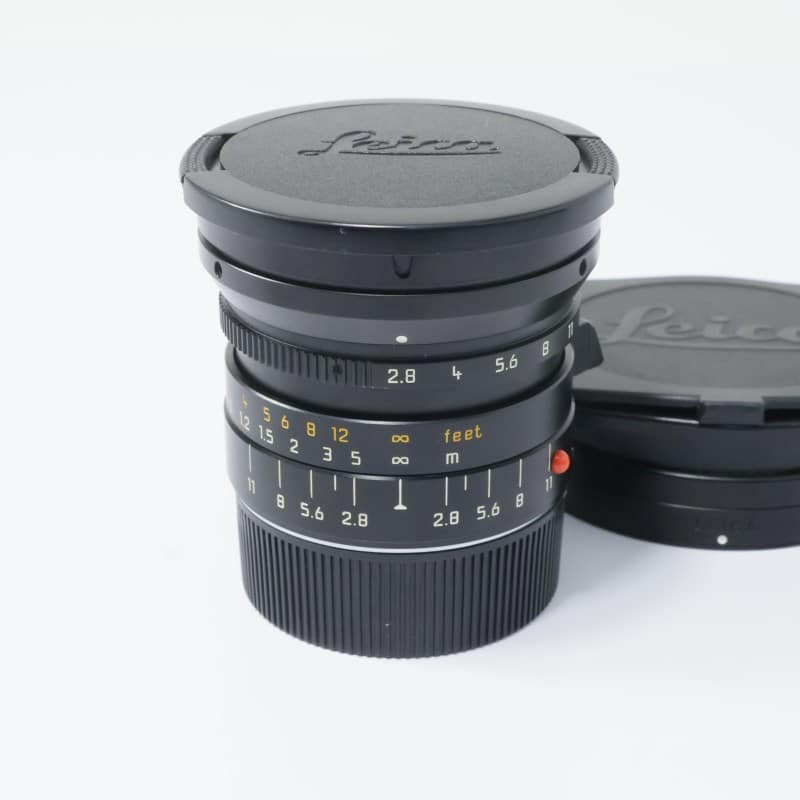 Leica エルマリート M 21mm F2.8 ASPH ブラック AB-ランク 中古