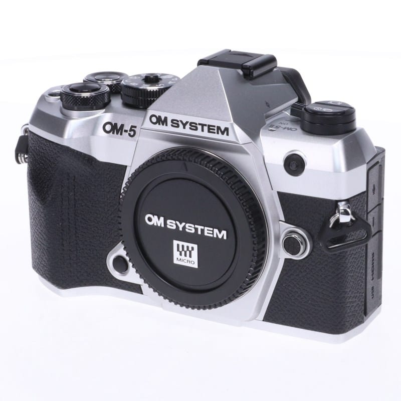 OM SYSTEM OM-5 Mark II ボディー シルバー
