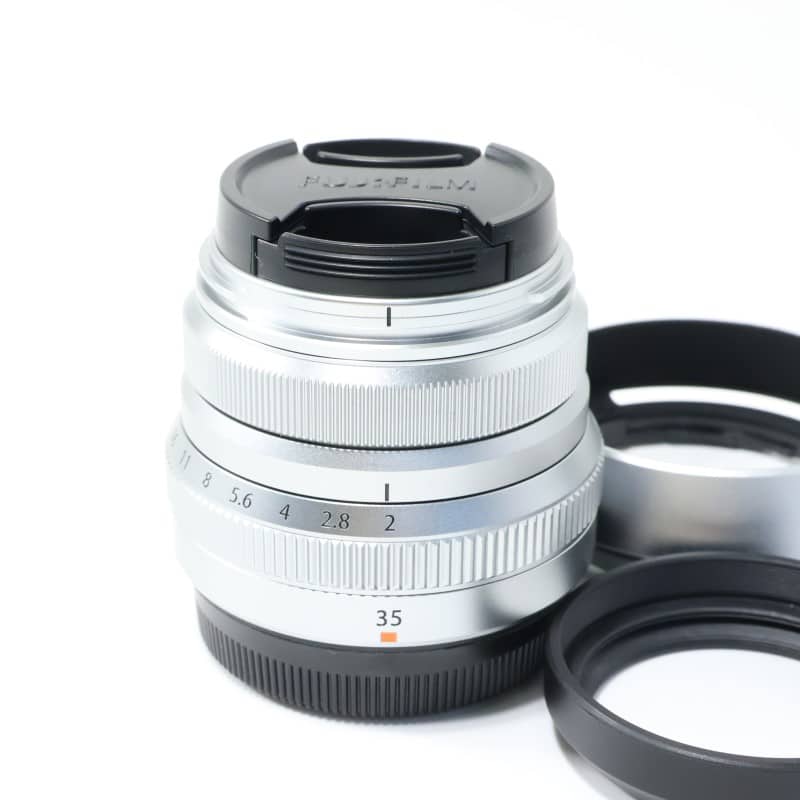 フジノンレンズ XF35mmF2 R WR シルバー
