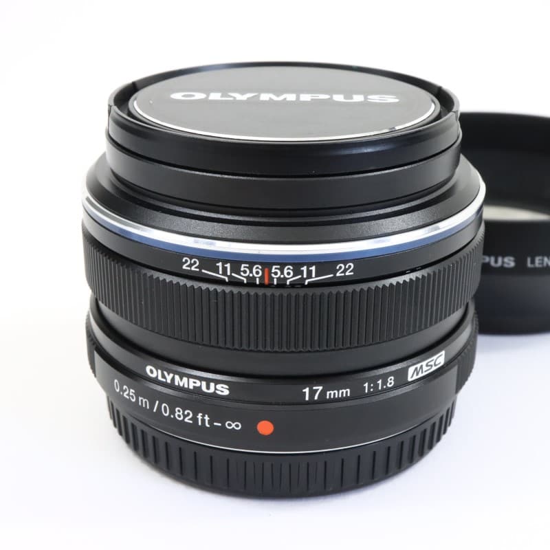 M.ZUIKO DIGITAL 17mm F1.8 ブラック