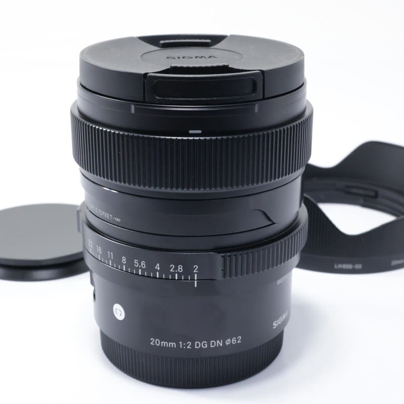 SIGMA 20mm F2 DG DN | Contemporary ソニーEマウント AB+ランク 中古