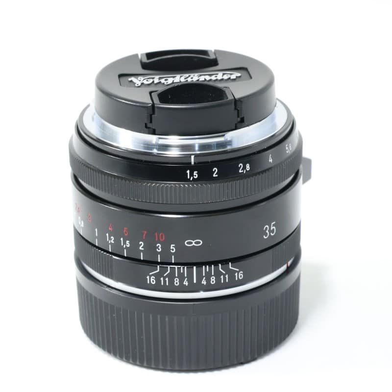 NOKTON Vintage Line 35mm F1.5 Aspherical Type II VM ブラックペイント