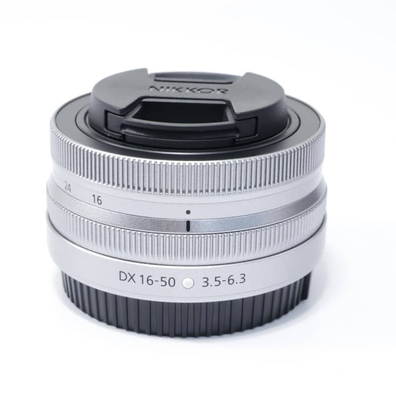 Nikon NIKKOR Z DX 16-50mm f/3.5-6.3 VR シルバー ABランク 中古
