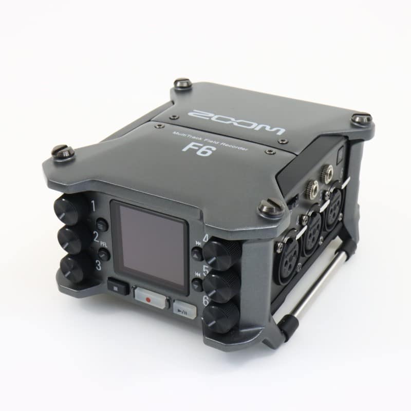 ZOOM F6 32bit フィールドレコーダー(BTA-1付) 32bit収録が可能な6ch