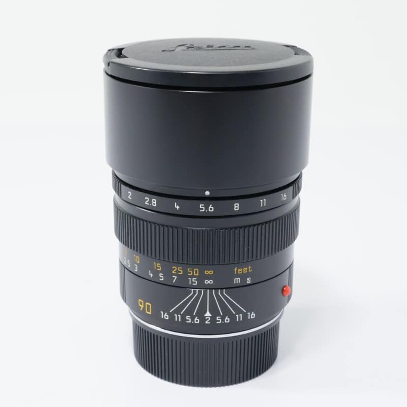 ズミクロン M 90mm F2 Ver.4 ブラック E55