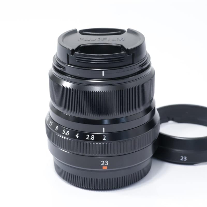 富士フイルム フジノンレンズ XF23mmF2 R WR ブラック ABランク 中古