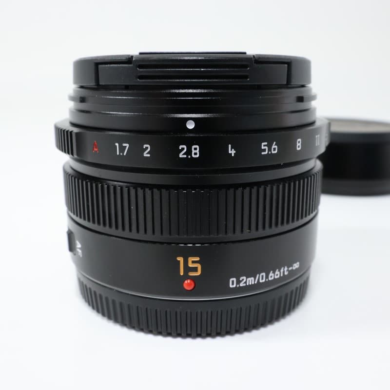 LEICA DG SUMMILUX 15mm/F1.7 ASPH. ブラック H-X015-K