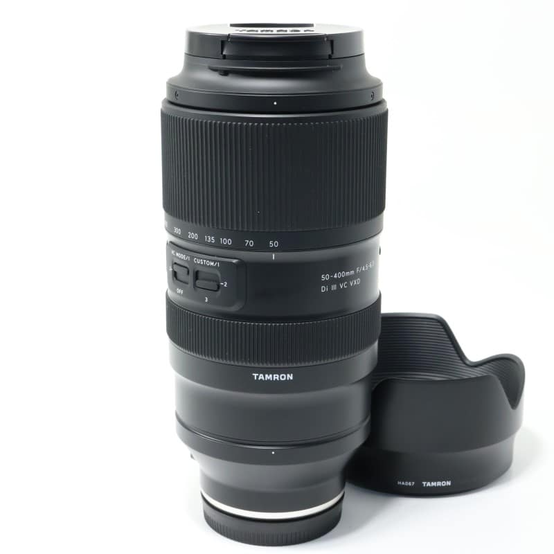TAMRON 50-400mm F/4.5-6.3 Di III VC VXD (Model A067) ソニー