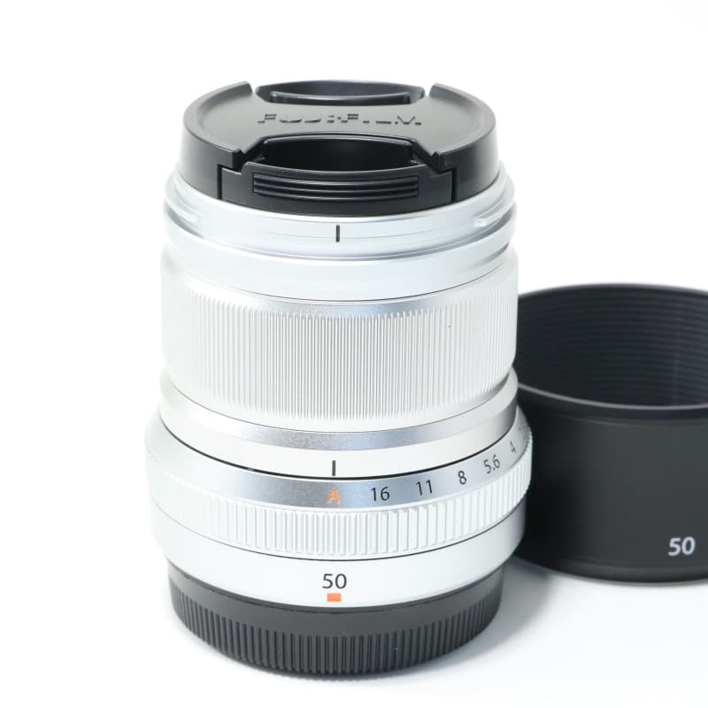 フジノンレンズ XF50mmF2 R WR シルバー