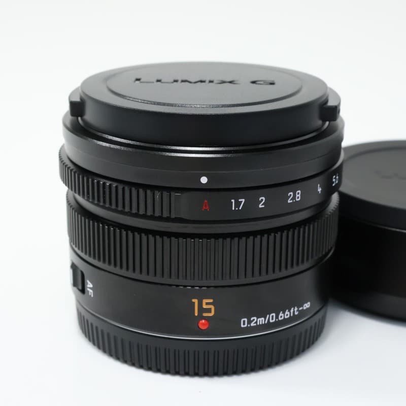 LEICA DG SUMMILUX 15mm/F1.7 ASPH. ブラック H-X015-K