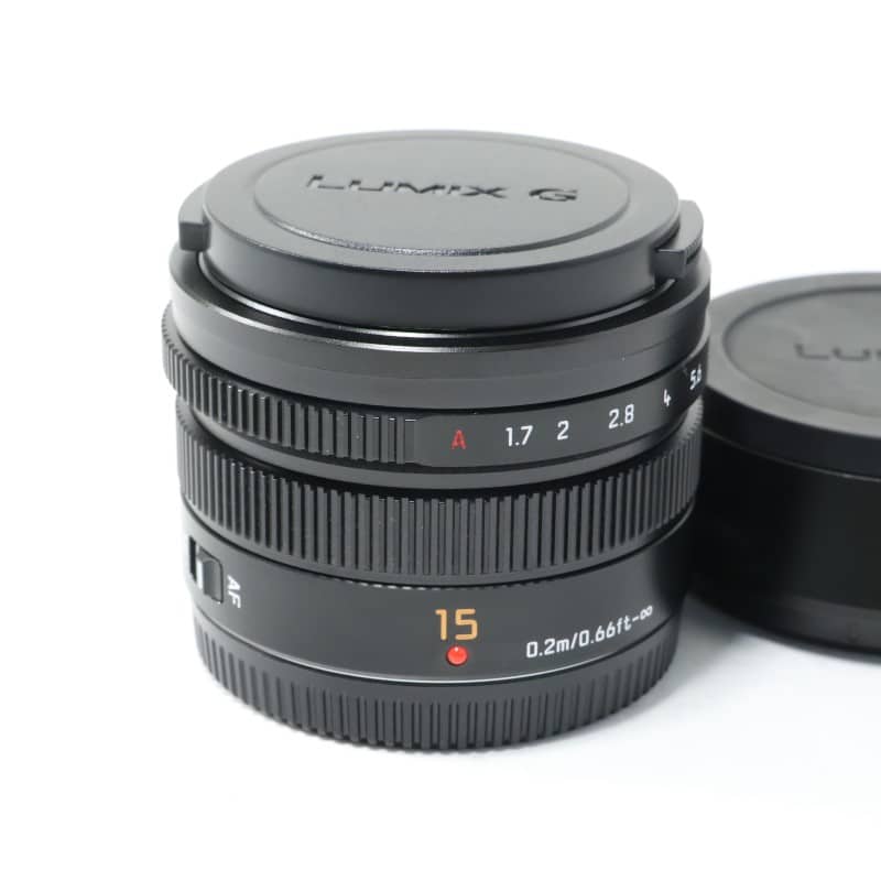 LEICA DG SUMMILUX 15mm/F1.7 ASPH. ブラック H-X015-K