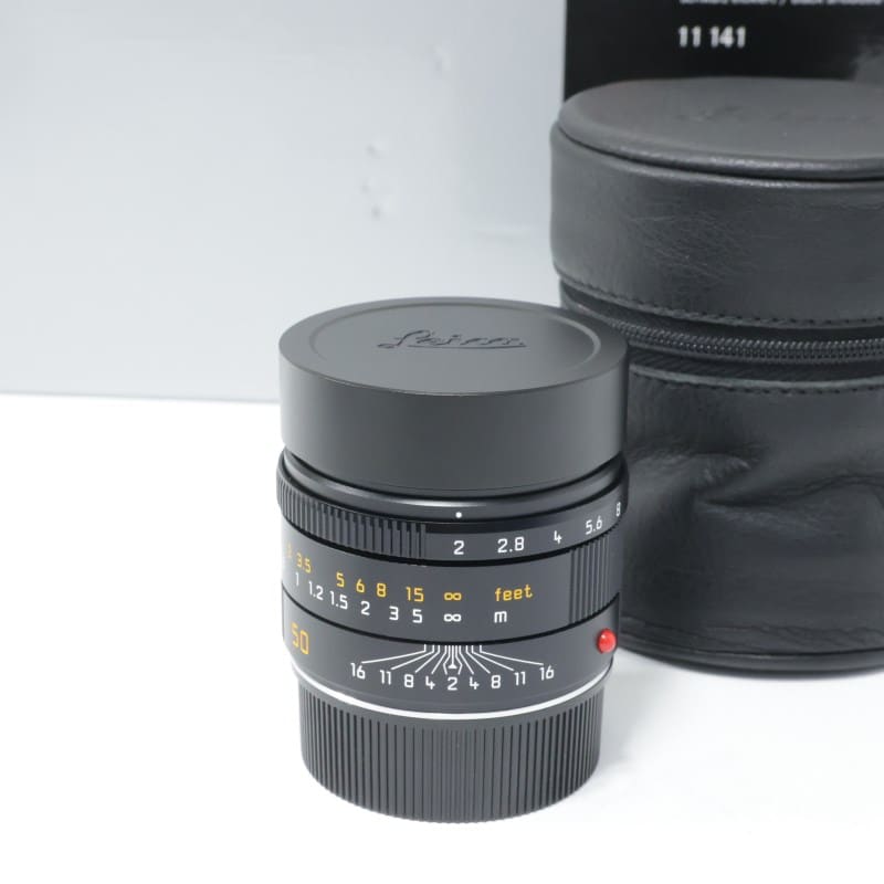 ライカ アポ・ズミクロンM f2/50mm ASPH. ブラック 11141