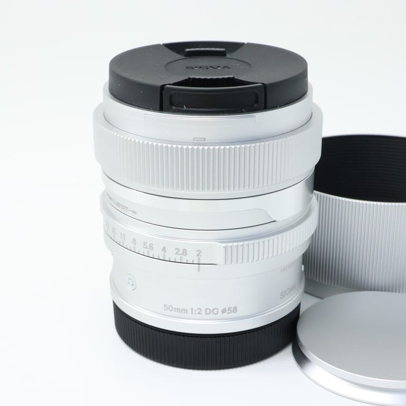 Sigma 50mm F2 DG | Contemporary Lマウント シルバー