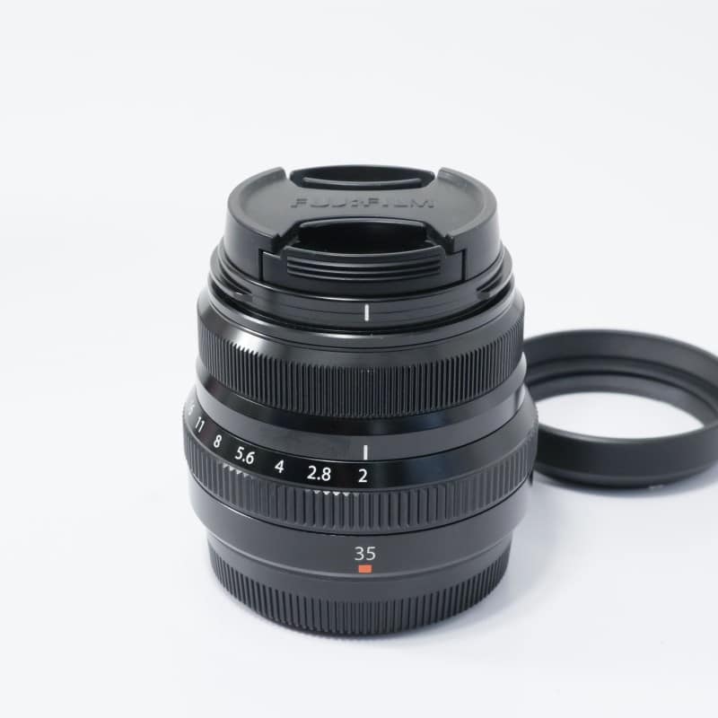 富士フイルム フジノンレンズ XF35mmF2 R WR ブラック AB-ランク 中古