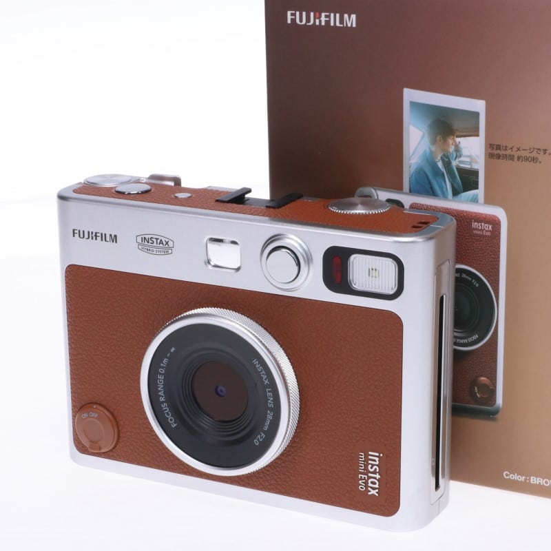 INSTAX mini Evo ブラウン