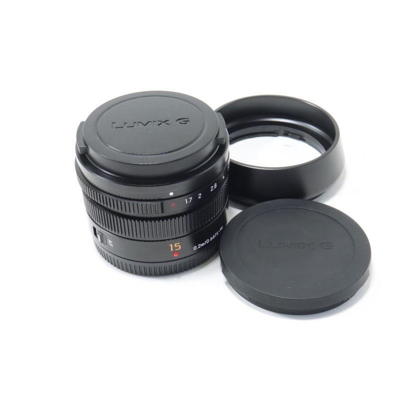 LEICA DG SUMMILUX 15mm/F1.7 ASPH. ブラック H-X015-K