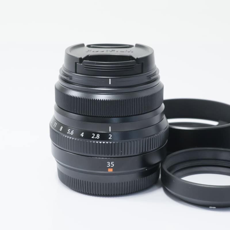 富士フイルム フジノンレンズ XF35mmF2 R WR ブラック Aランク 中古