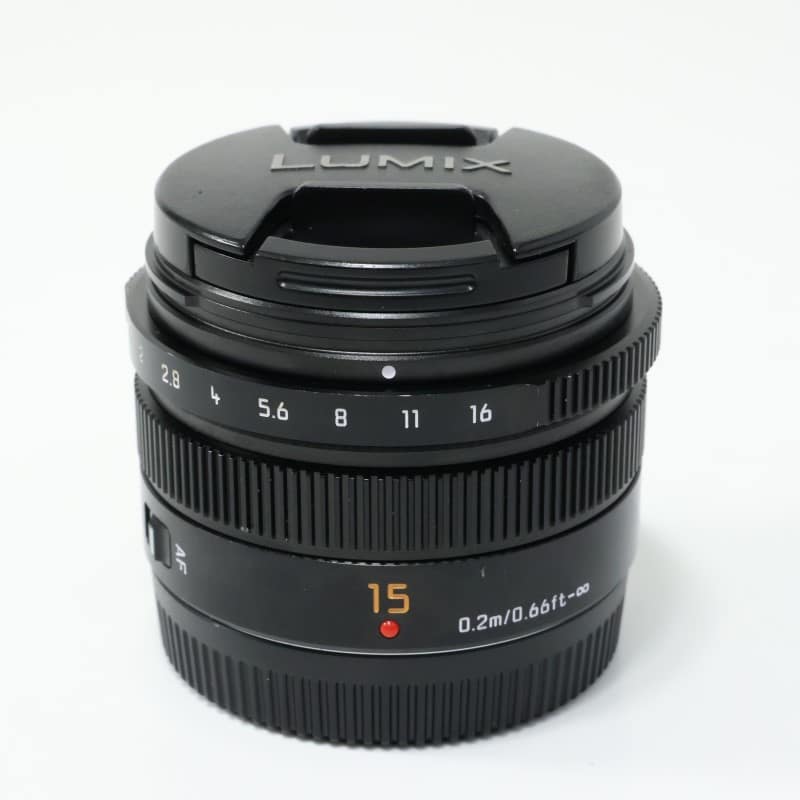 LEICA DG SUMMILUX 15mm/F1.7 ASPH. ブラック H-X015-K