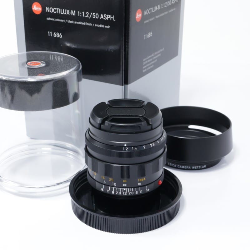 Leica ライカ ノクティルックスM f1.2/50mm ASPH. ブラック 11686 AB