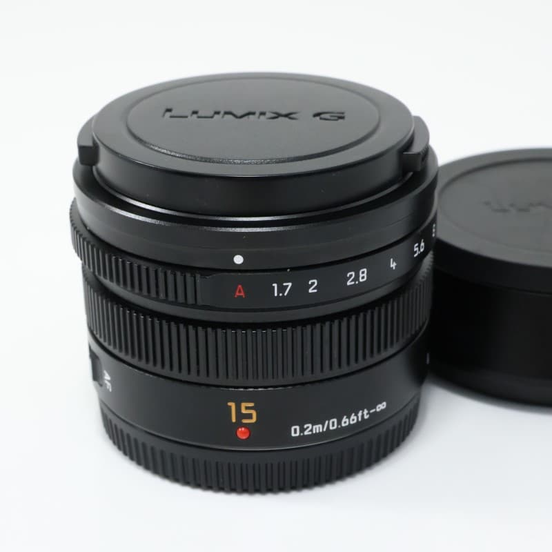 LEICA DG SUMMILUX 15mm/F1.7 ASPH. ブラック H-X015-K
