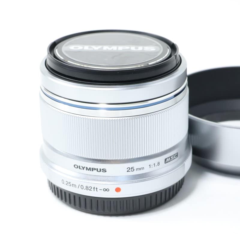 OLYMPUS M.ZUIKO DIGITAL 25mm F1.8 シルバー OLYMPUS／OM SYSTEM M.ZUIKO DIGITAL 25mm F1.8 シルバー 中古