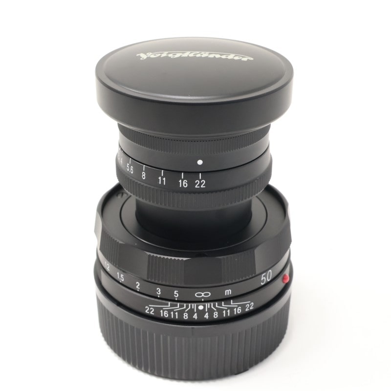 APO-LANTHAR 50mm F3.5 VM Type I マットブラックペイント