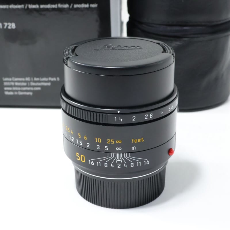 ライカ ズミルックスM f1.4/50mm ASPH. ブラック 11728