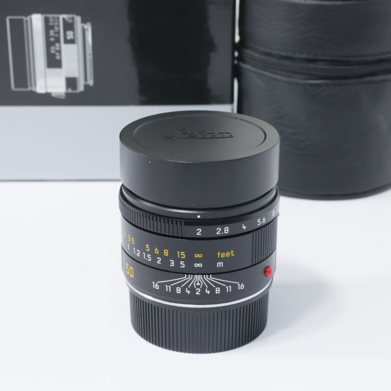 ライカ アポ・ズミクロンM f2/50mm ASPH. ブラック 11141